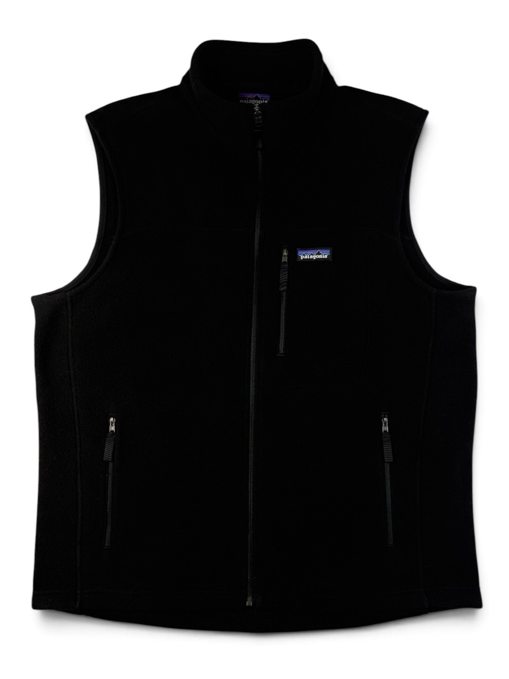 Patagonia Synchilla Black Fleece Vest Men’s Large